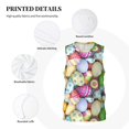 thumbnail image 3 of Rocae Colorful Easter Eggs for Men's Basketball Jersey Lightweight and Breathable Athletic Tank Top,Quick-Drying Sports Jersey XX-Large, 3 of 9