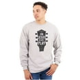 thumbnail image 3 of In Jesus Name I Play Guitar Music Long Sleeve TShirt Men Women Brisco Brands S, 3 of 6