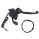 thumbnail image 1 of 22mm/0.87in Dual Brake Lever Assembly with Thumb Throttle Accelerator Cable for 50cc 90cc 150cc 250cc ATV, 1 of 5