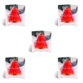thumbnail image 3 of Wosthever Navidad Tarjeta de felicitación hecha a mano Aniversario con sobre Vacaciones Niños Festival Suministros Baby Shower Accesorios Rojo Rojo 5piezas, 3 of 6