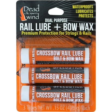 Dead Down Wind Bow Wax and Rain Lube, 3-Pack