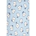 thumbnail image 2 of Dreamtimes Soft Absorbent Reusable Kitchen Towels, Set of 6|28x18 in, White Flower Plaid Dining Kitchen Living Room Tea Towels Dish Towels Decorative Towels, 2 of 7