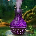 thumbnail image 1 of Xihbxyly Ofertas del Prime Day Humidificador para el hogar, silencioso, para dormitorio, escritorio, florero, colorido, purificador, aromaterapia, 1 of 7
