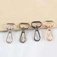 thumbnail image 6 of 5pcs Metal Bags Strap Buckles Swivel Lobster Clasp Collar Carabiner Snap Hook DIY KeyChain Bag Part Accessories 1/1.3/1.6/2cm, 6 of 10