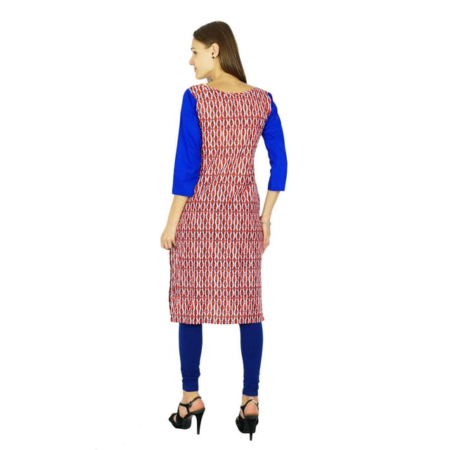Phagun Kurta Bollywood Indienne de Designer pour Femmes Kurti Ethnique Tunique Décontractée Robe