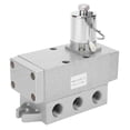 thumbnail image 2 of Válvula de control eléctrica única, válvula solenoide neumática G1/2in K25DH‑15 H 2 Calidad inigualable, 2 of 8