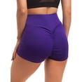 thumbnail image 7 of Classic Womens Butt Lift Yoga Shorts High Waisted Ruched Bandage Running Shorts Active Yoga Gym Sport Pants, 7 of 7