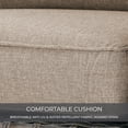 thumbnail image 3 of Grand Patio Outdoor Furniture, Patio Wicker Sectional Sofa Modular Furniture Set, Left Arm Sofa, Beige, 3 of 6