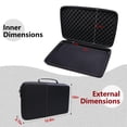 thumbnail image 2 of Funda LTGEM para teclado ergonómico Logitech Wave Keys MK670, 2 of 6