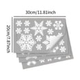 thumbnail image 4 of Adhesivos navideños de copos de nieve para ventanas, adornos de vidrio para ventanas, calcomanías de copos de nieve navideños para decoración de, 4 of 8