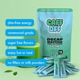 thumbnail image 3 of Caff Off Decaf Vanilla Matcha Green Tea Powder From Japan – 15 Sticks ( 2 g each / 30 g total) - Ceremonial Grade & Sugar-Free – No Fillers or Milk Powders – Naturally Decaffeinated Without Chemicals, 3 of 5