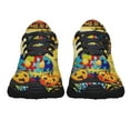 thumbnail image 5 of Dare To Be Different Autism Awareness Halloween Shoes Sneakers for Women Men Black Size 7.5, 5 of 7