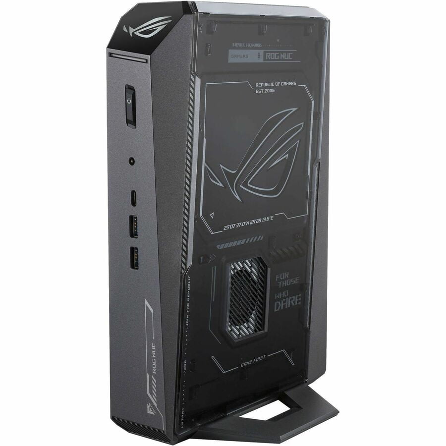 Asus ROG NUC 2025 RNUC15JNK9X48AAU Gaming Desktop Computer - Intel Core Ultra 9 275HX - 32 GB - 2 TB PCI Express NVMe 4.0 SSD - Mini PC - Black - Intel Chip - Windows 11 Home - NVIDIA GeForce RTX 5...