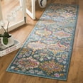 thumbnail image 1 of SAFAVIEH Madison Britton Geometric Floral Area Rug, 1 of 4