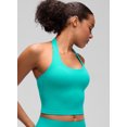 thumbnail image 4 of CRZ YOGA Butterluxe Halter Padded Longline Sports Bras For Women Open Back Crop Tops Workout Gym, 4 of 6