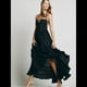 thumbnail image 4 of Vestidos Largos Bohemios Sexys de Verano Sin Espalda para Mujer Negro M, 4 of 5