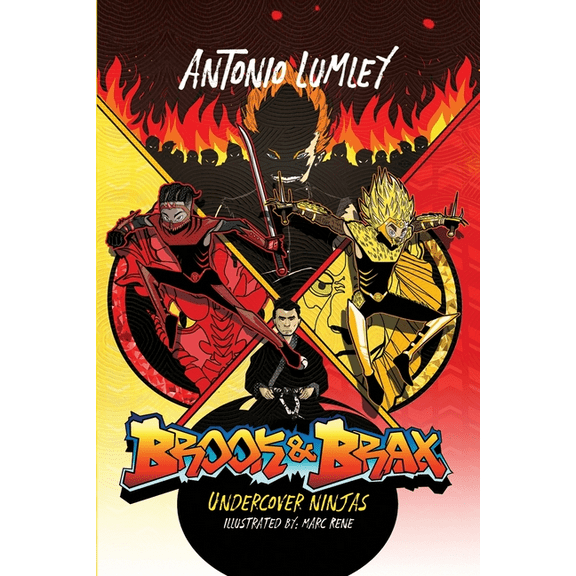 Brook and Brax: Undercover Ninjas, (Paperback)