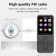 thumbnail image 4 of Methold HiFi MP3 MP4 Player Camping ejercicio portátil compatible con Bluetooth 5,0 Video música reproducción altavoz con micrófono Cables de audio/vídeo 32G, 4 of 6