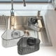 thumbnail image 5 of Uuiauoio Suction Cup Sink Corner Rack, Corner Sink Storage Rack Suction Cup, Wall Mounted Suction Organizer, No Drilling Shower Shelf, Bathroom Storage Rack, Sink Organizer Rack For Kitchen(Clear), 5 of 5