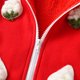 thumbnail image 3 of Gibobby Chamarra de invierno para bebé niñoRecién Nacido bebé niñas fruta otoño manga larga con capucha abrigo chaqueta ropa de lana(Rojo, 12-18 Meses), 3 of 5