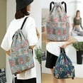 thumbnail image 3 of Drasry Drawstring Backpack Resistant String Bag Swimming Gym Sports Bags (Rabbit), 3 of 6