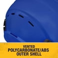thumbnail image 3 of Casco de seguridad DEWALT DPG22V azul tipo II clase C ventilado, 3 of 6