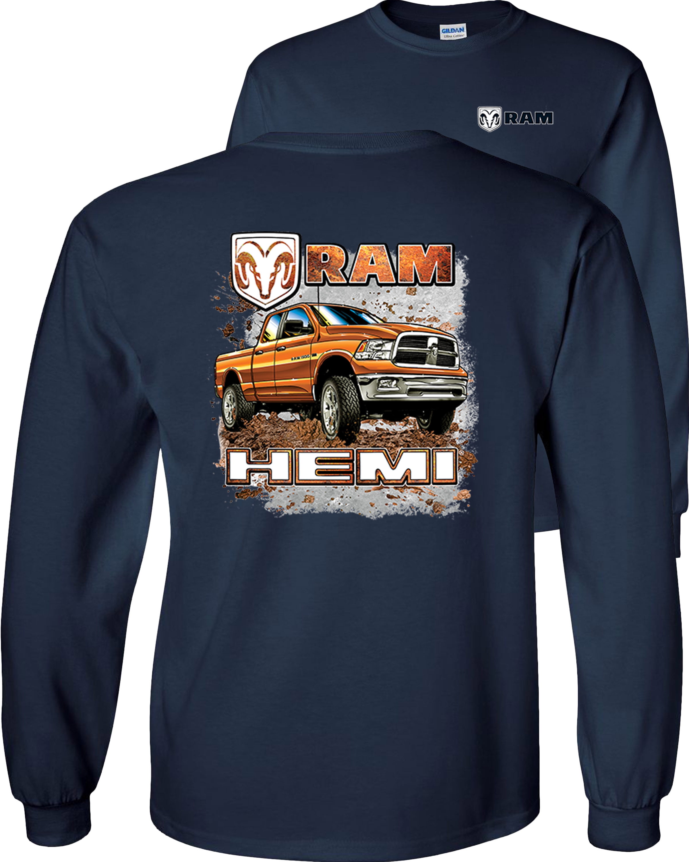 Dodge Ram T-shirt Hemi Logo Tall Tee