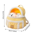 thumbnail image 2 of Sac de Transport pour Chien Avion Animal de Compagnie Sac de Randonnée Moyen Chien Chien pour Petits Chiens Sac à Dos sur Roues Extensible Sac à Dos pour Chat Animal de Compagnie pour Chats Grands avec Roues Chat pour Grands Chats Dôme pour Chat, 2 of 3