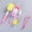 Pink, variant on 7Pcs/Set Baby Feeding Bottle Cup Nipple Teat Spout Tube Cleaning Brush Tools