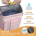 thumbnail image 4 of Vintage Floral Rustic Print Cooler Bag - 20L Soft Cooler with Durable Oxford Exterior, Great for Camping, 4 of 6
