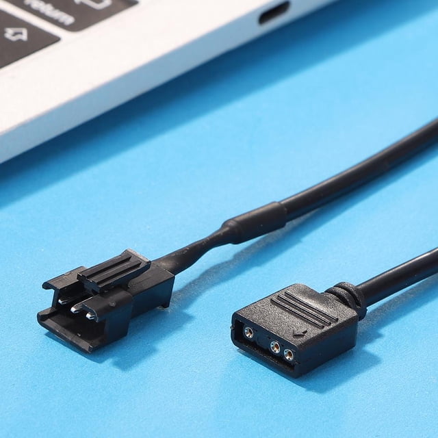 Cable adaptador RGB de placa base para tira de luz LED de PC Cable SM (3P hembra)