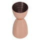 thumbnail image 2 of Jigger doble para cócteles, vaso medidor de vino de acero inoxidable, vaso medidor para barman, vaso medidor en forma de U, chapado en cobre, 2 of 14