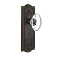thumbnail image 5 of Grandeur Parpro_Prv_234 Parthenon Solid Brass Rose Privacy Door Knob Set - Grey, 5 of 7