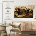 thumbnail image 5 of Elephant Stock Tuscan Evening Wine Crop Wall Art - Horizontal Canvas Wall Art - Dining Room Wall Decor - Food And Drink Canvas - Red And Yellow Decor By Silvia Vassileva - 30" x 20", 5 of 8