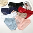 thumbnail image 3 of Mashaouyo Hottie Underwear for Women Shorts Women' S Underwear Lightweight Soft Lace High Waist Panties for Women, 3 of 7