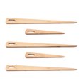thumbnail image 4 of 7PCS Wooden Weaving Tool Wood Weaving Needle Weaving Shuttle Weaving Loom Comb, 4 of 10