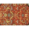 thumbnail image 2 of Pasargad Home Ferehan 6' x 16' Hand-Knotted Wool Rust/Navy Rug - All Ages, Indoors, 2 of 4