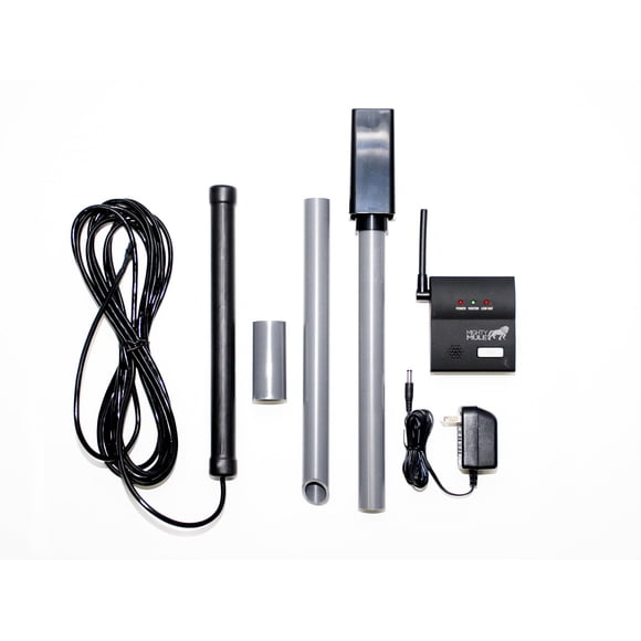 Mighty Mule FM231 Wireless Driveway Alarm – Electromagnetic Vehicle Detection, Indoor Receiver, 400 ft Range, Expandable, Battery Powered, Easy