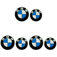 thumbnail image 1 of Insignia Del Emblema Capó Maletero Logotipo 82MM + 74MM para Azul Y Blanco 2 Uds., 1 of 3