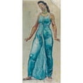 thumbnail image 3 of Ferdinand Hodler 8x14 Black Modern Framed Museum Art Print Titled - Single Figure Study for ‘Gaze into Infinity’, 3 of 5