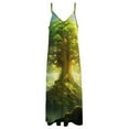 thumbnail image 3 of Tree with Life Sleeveless Dress Women's Luxury Party Dress Birthday Dresses for Women, 3 of 6