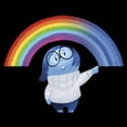 thumbnail image 2 of Men's Inside Out Sadness Rainbow  Graphic T-Shirt, 2 of 5