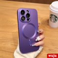 thumbnail image 1 of WUJU Funda De Teléfono De Carga Magnética Inalámbrica De Lujo Compatible Con iPhone 14 13 12 11 Pro Max Plus Mate Suave Protector De Lente De Cámara Gao Jiahui unisex, 1 of 2