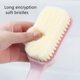 thumbnail image 4 of Brosse de bain à cheveux doux à long manche, vous pouvez laver le dos de la brosse de bain et la serviette est pratique pour ranger la boucle et la serviette de nettoyage de la salle de bain (bleu) Ormromra ZYY-1917, 4 of 5