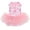Light pink, variant on QXFBJOQH Dog Dresses Cute Summer Pet Tutu Skirt with Adjustable Straps, Princess Birthday Party Costume for Small Dogs Cats