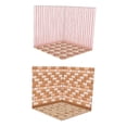 thumbnail image 1 of Conjunto de 2 fondos de colección de escenas de fondo a escala 1/12 para decoración de figuras de acción Baño Cocina, 1 of 9