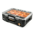 thumbnail image 1 of ToughBuilt Organisateur de Rangement Robuste Boîte à Outils Portable, StackTech, Noir, 1 of 12