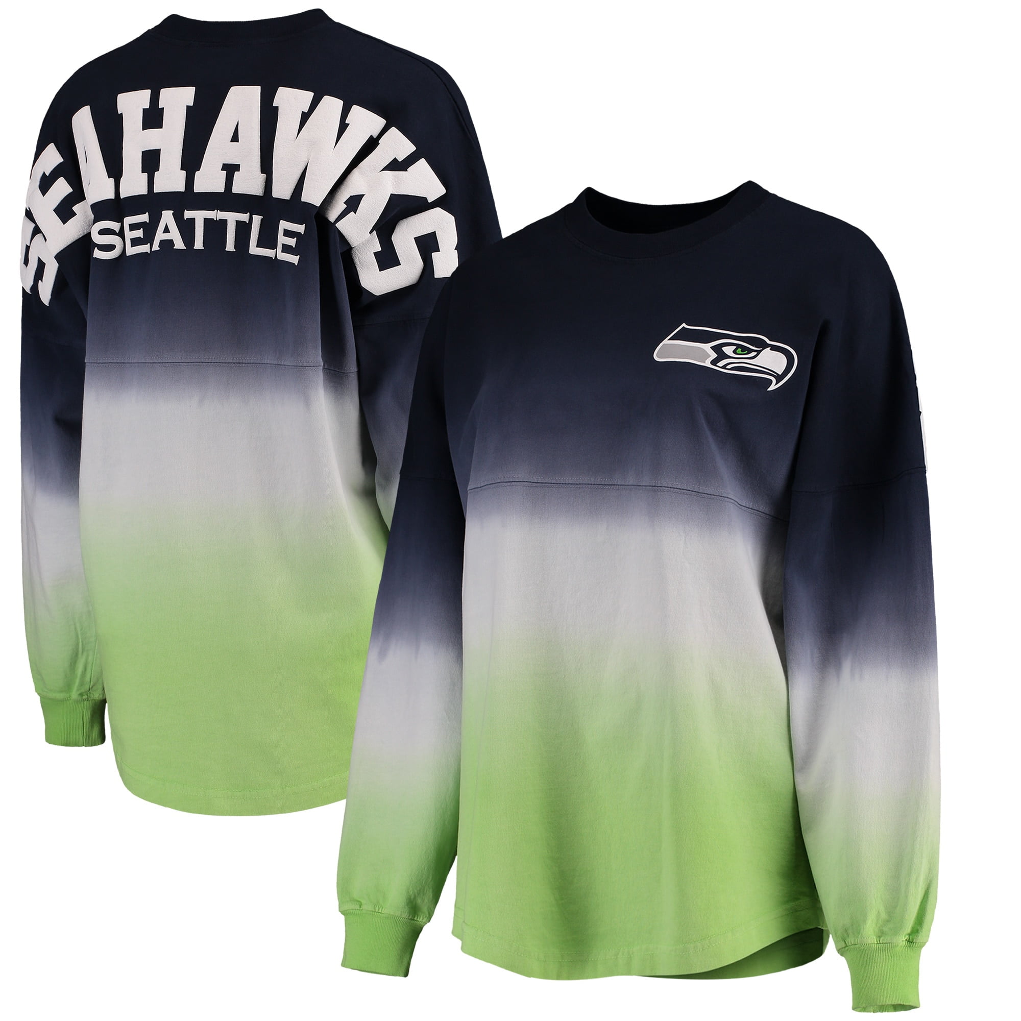 womens neon green seahawks jersey