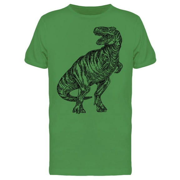 Tyrannosaurus Sketch Tee Men's -Image by Shutterstock
