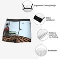 thumbnail image 3 of Sikiie Tractor plowing a field Print Men's Boxer Briefs, Elastic Waistband Boxer Briefs Leggings-Small, 3 of 5